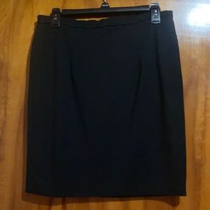 Black pencil skirt, size 6